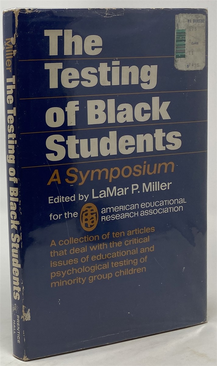 Image for The Testing of Black Students: a Symposium