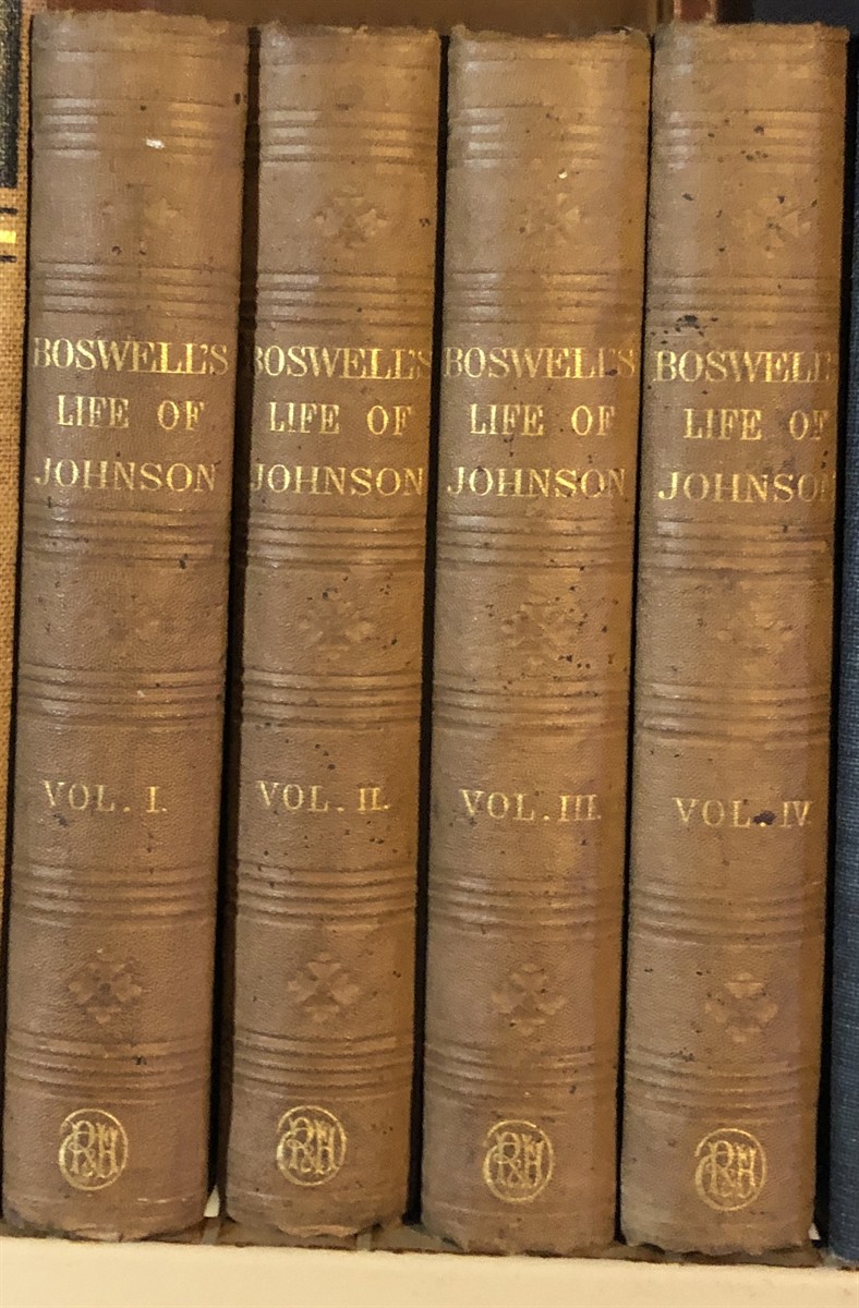 Image for The Life of Samuel Johnson, LL. D. [Complete in 4 Volumes] Including a Journal of His Tour of the Hebrides