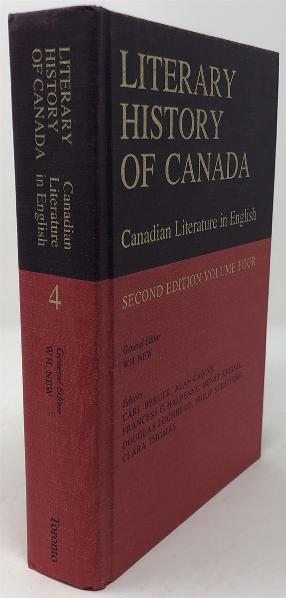 Image for Literary History of Canada: Canadian Literature in English. : Volume 4