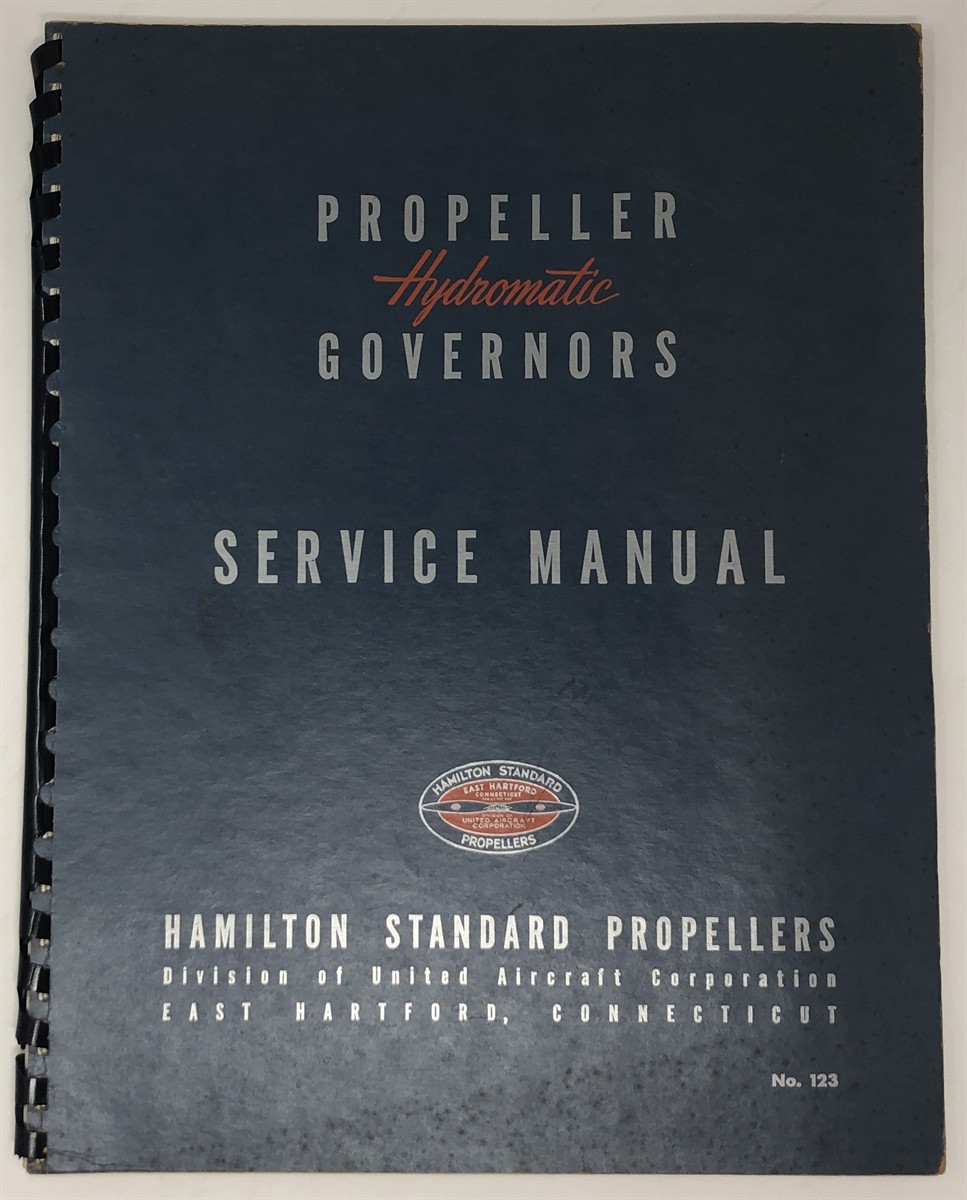 Image for Propeller Hydromatic Governors Service Manual
