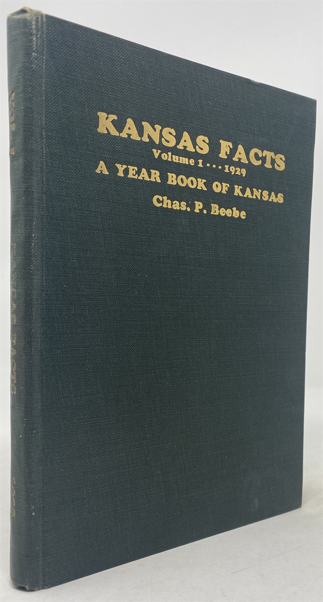Image for Kansas Facts Volume I. 1929 A Year Book of the State