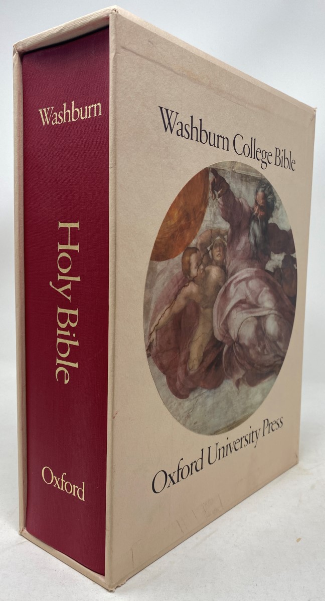 Image for Holy Bible: the Washburn College Bible, Oxford Edition, King James Text, Modern Phrased Version