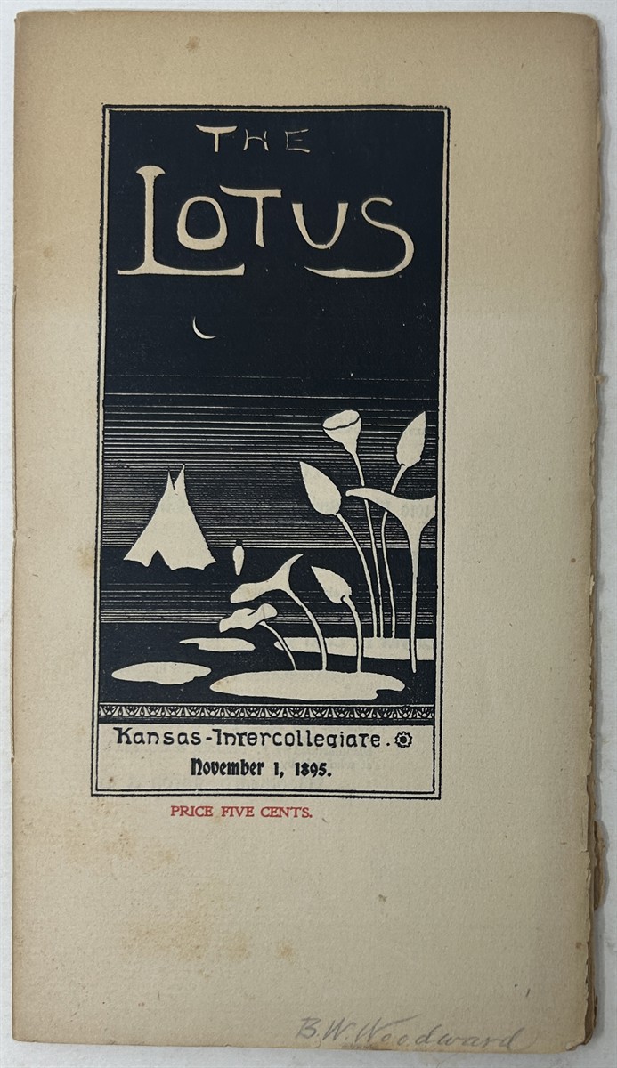 The Lotus: Kansas - Intercollegiate. Vol. 1, No. 1; November 1, 1895