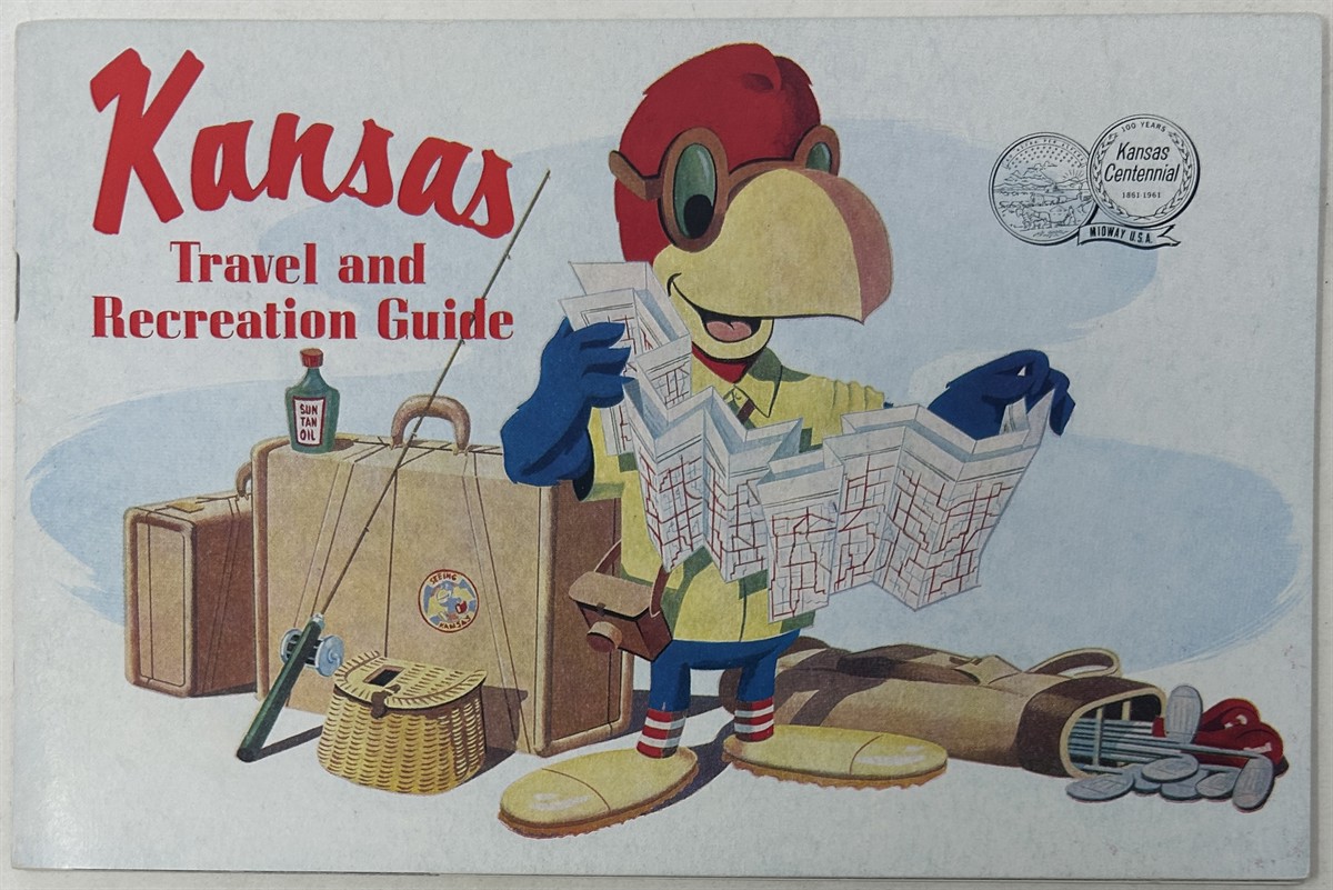 Kansas Travel and Recreation Guide 1959-60 Edition