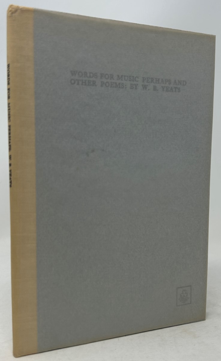 Words for Music Perhaps, and Other Poems