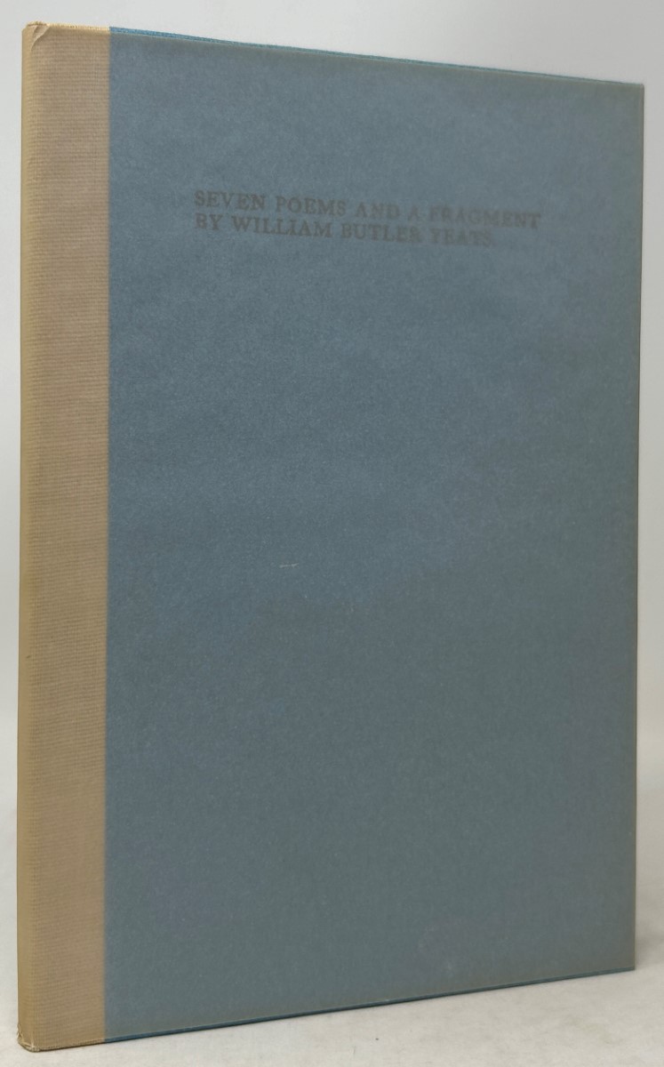 Seven Poems and a Fragment