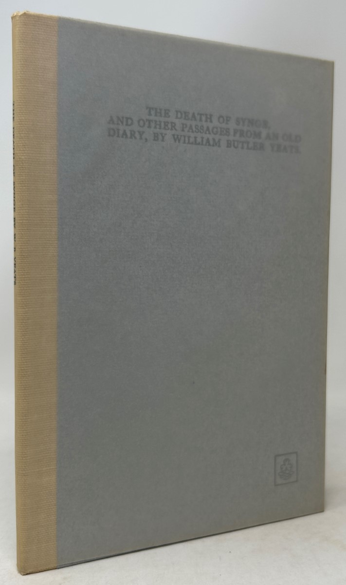 The Death of Synge and Other Passages from an Old Diary