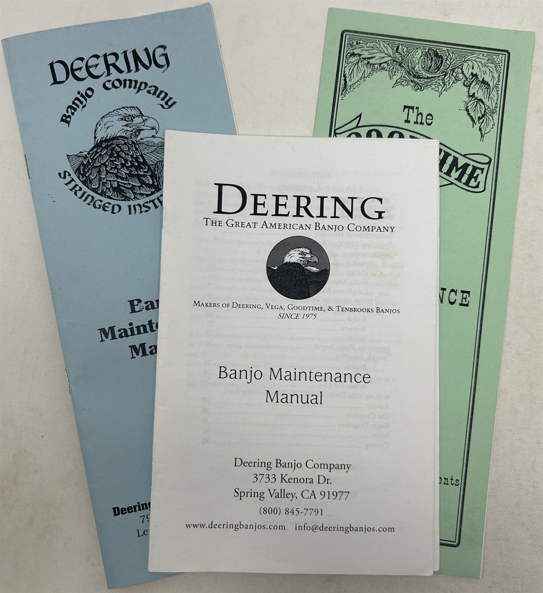 3 - Banjo Maintenance Manuals