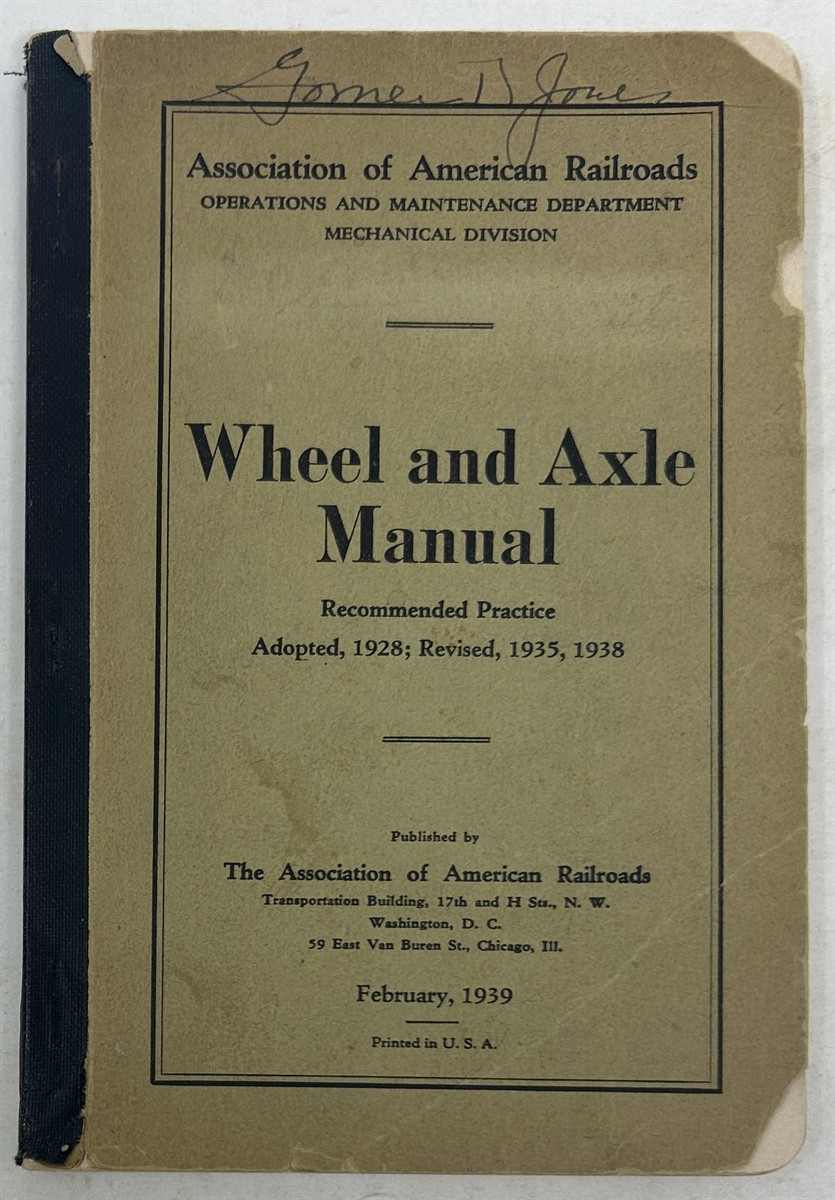 Wheel and Axle Manual