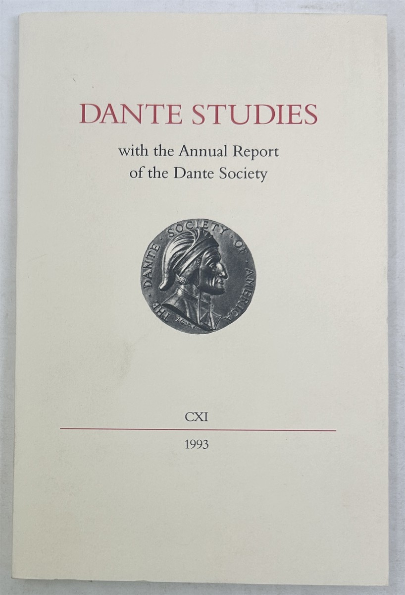 Dante Studies with the Annual Report of the Dante Society CXI 1993