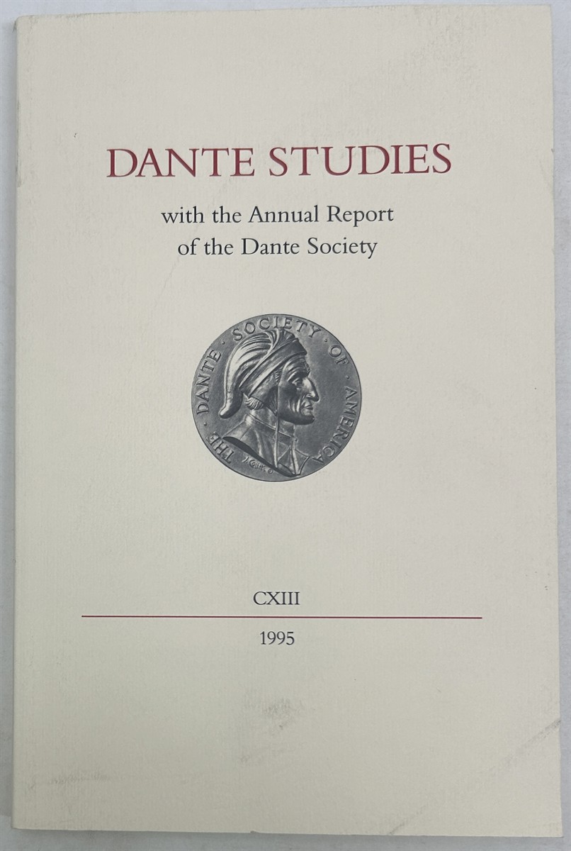 Dante Studies with the Annual Report of the Dante Society CXIII 1995