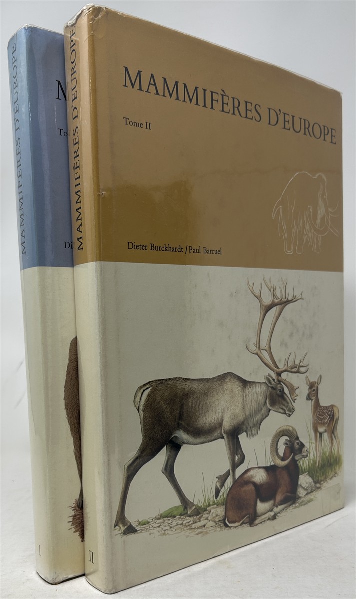 Mammifres D'Europe. Tomes I & II