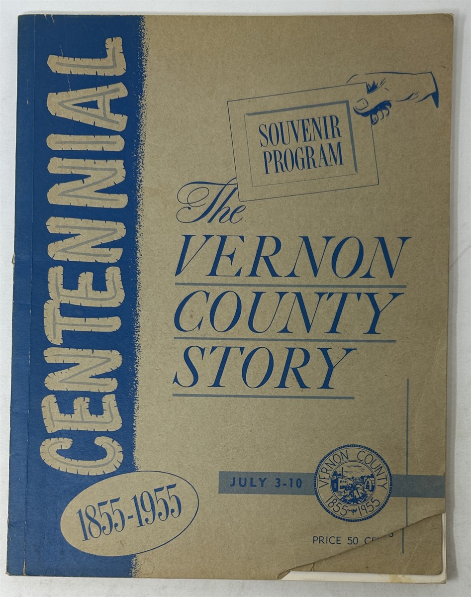 Vernon County [Missouri] Story 1955 Centennial Booklet Souvenir Program