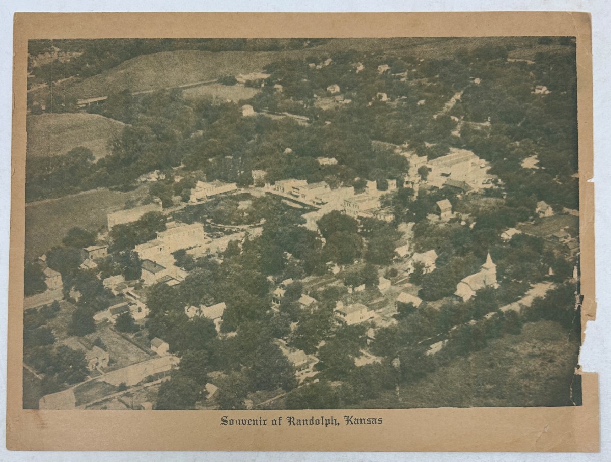 [POSTCARD] Souvenir of Randolph, Kansas
