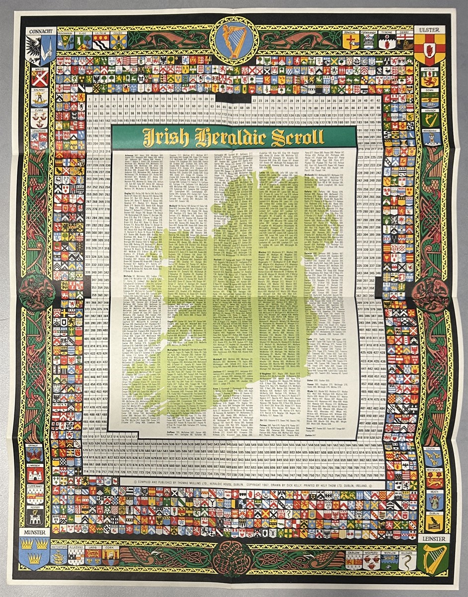 [Poster] Irish Heraldic Scroll