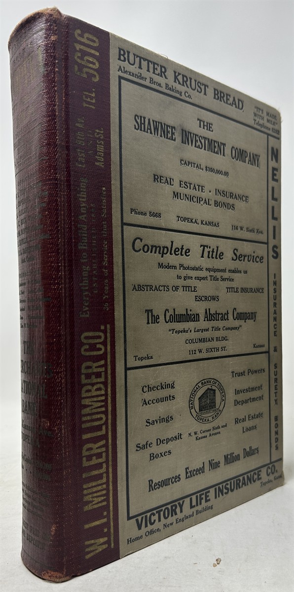 Polk's Topeka (Kansas) City Directory 1931 Including Shawnee County Taxpayers