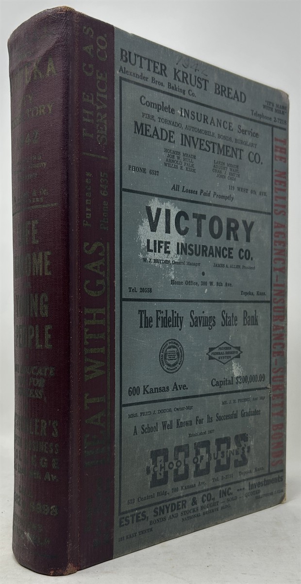Polk's Topeka (Shawnee County, Kans. ) City Directory 1942 Including Shawnee County Taxpayers