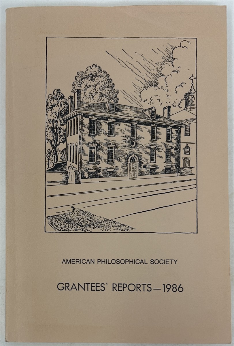 Grantees' Reports - 1986