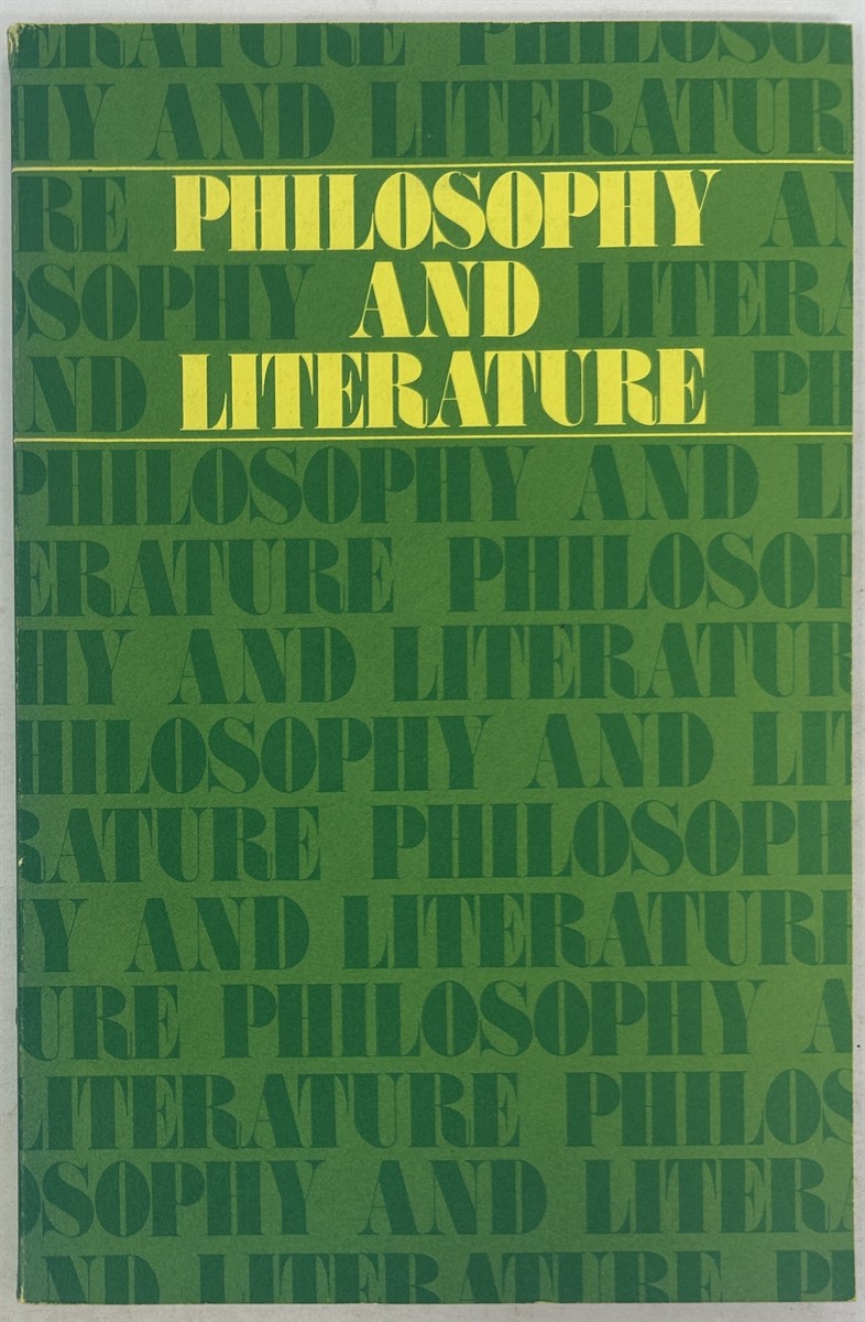 Philosophy and Literature: Volume 1, Number 1, Fall 1976