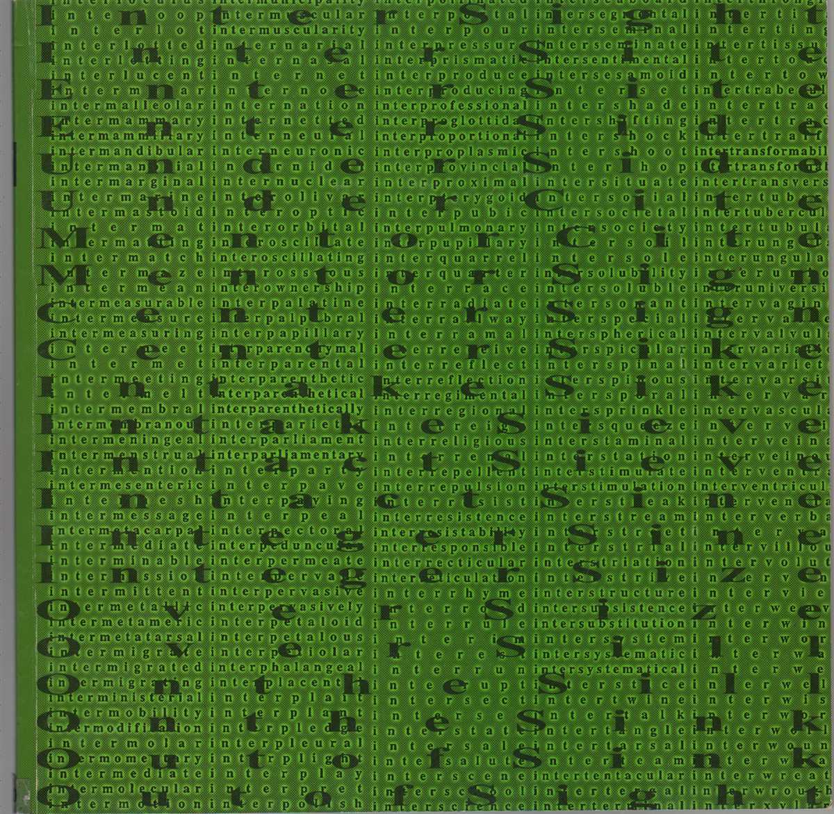 Image for INTERSIGHT IV Journal of the School of Architecture and Planning