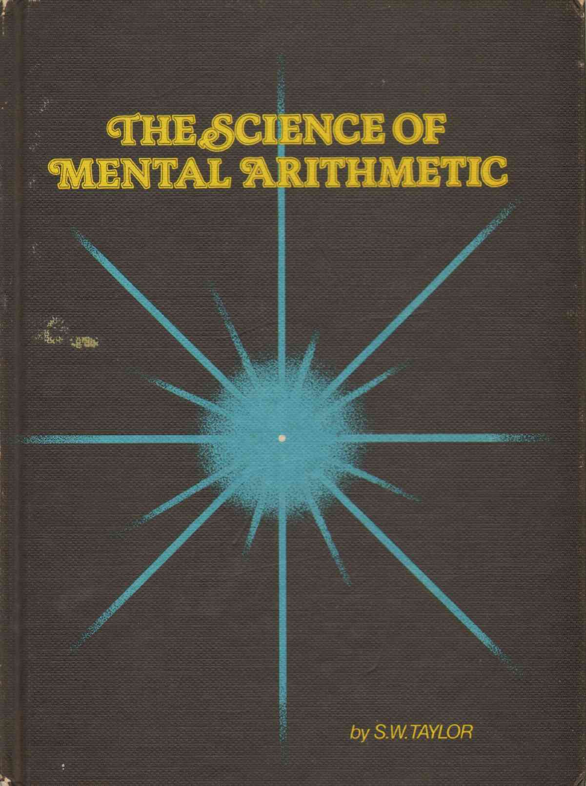 Image for THE SCIENCE OF MENTAL ARITHMETIC