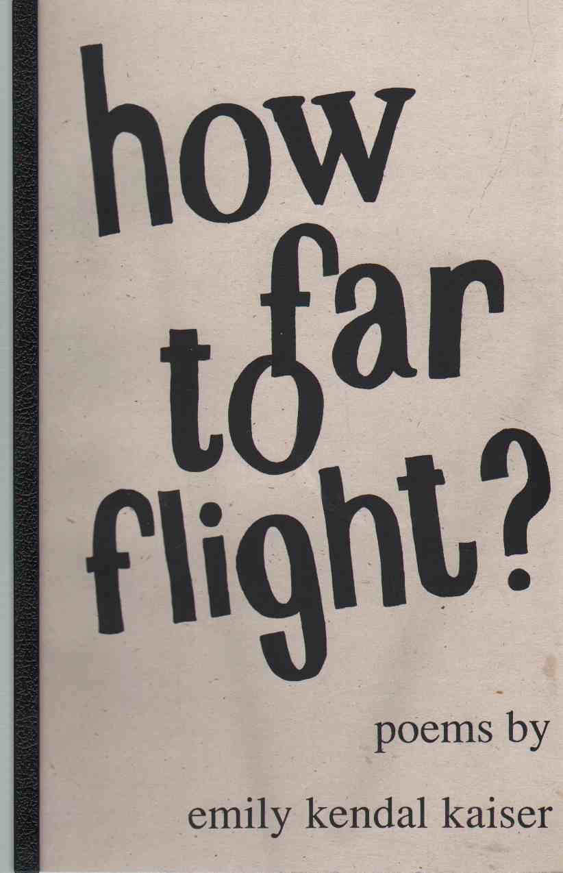 Image for HOW FAR TO FLIGHT?  Poems