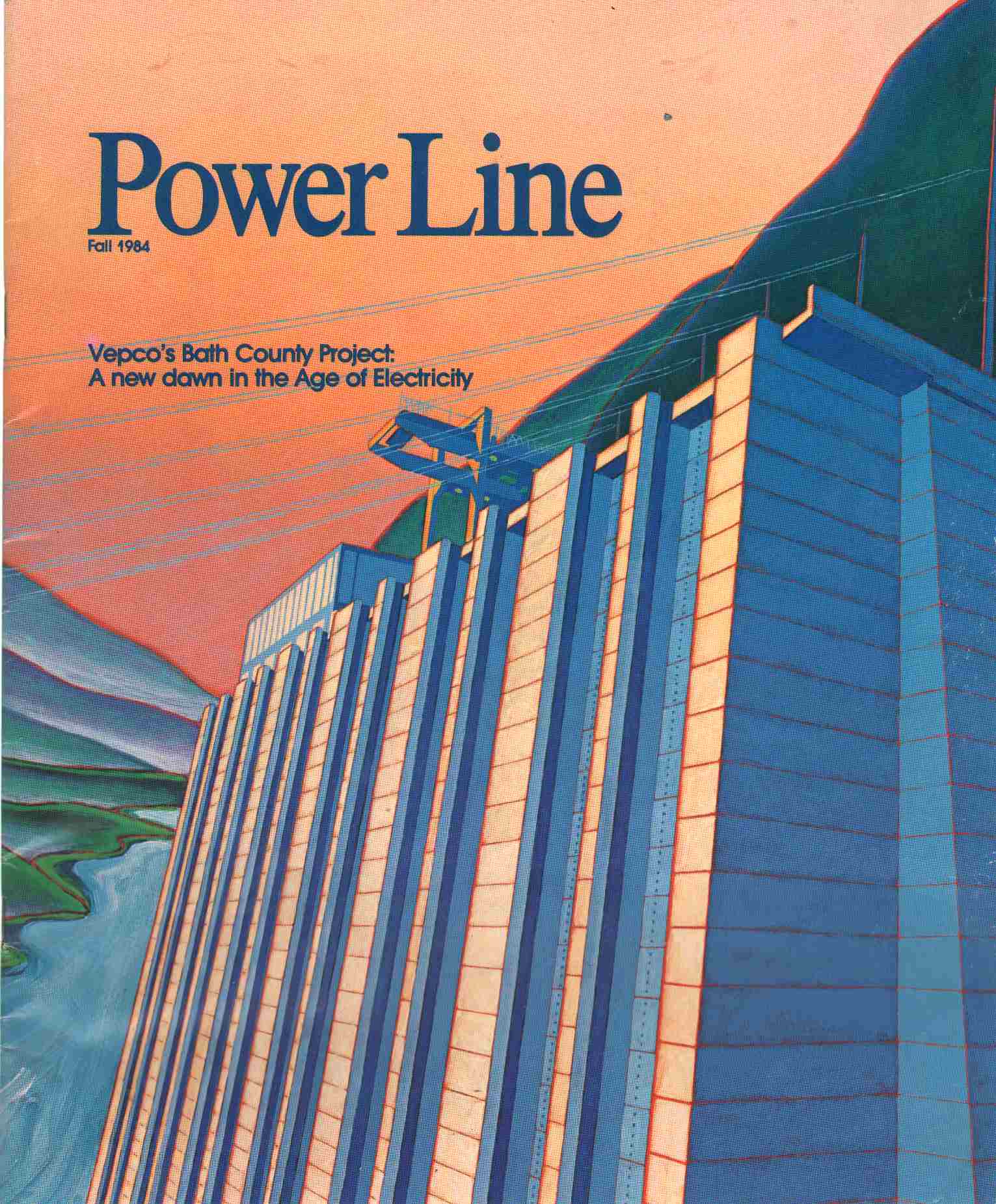 Image for POWER LINE Volume 1, Number 1. Fall 1984