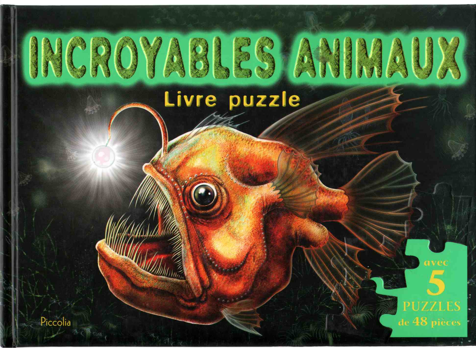 Image for INCROYABLES ANIMAUX Livre Puzzle