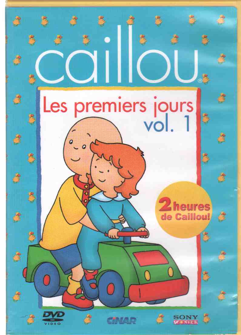 Image for CAILLOU The Early Days / Les Premiers Jours - Vol. 1
