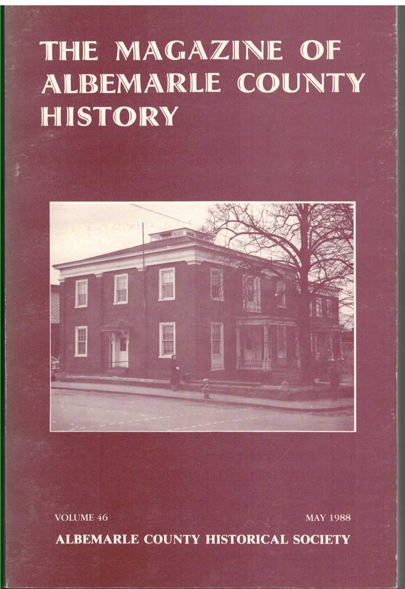 Image for THE MAGAZINE OF ALBEMARLE COUNTY HISTORY Volume 46
