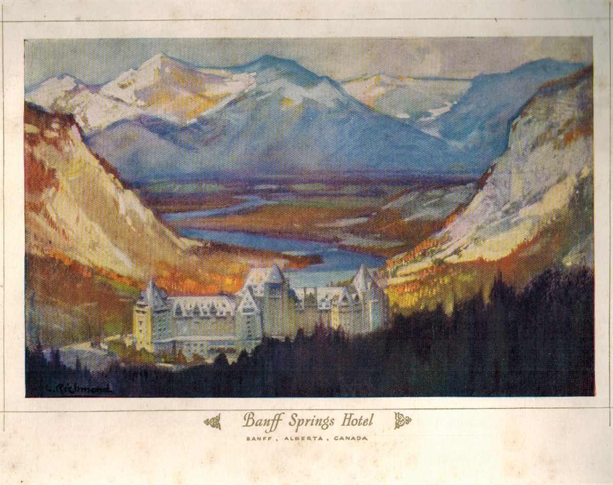 Image for BANFF SPRINGS HOTEL Breakfast Menu Thursday August the Sixteenth Nineteen Hundred and Twenty-Eight
