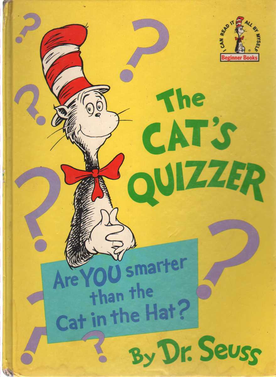 Image for THE CAT'S QUIZZER Are You Smarter Than the Cat in the Hat?