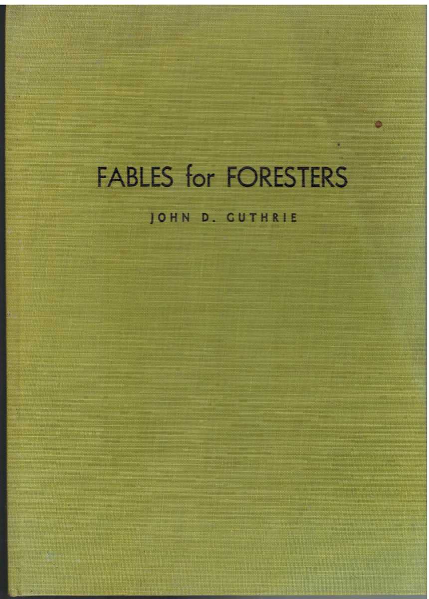 Image for FABLES FOR FORESTERS