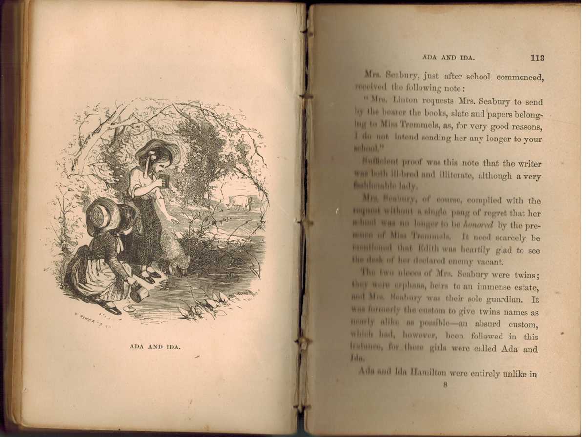 Tuthill, Louisa Caroline - EDITH, The Backwoods Girl, A Story for Girls