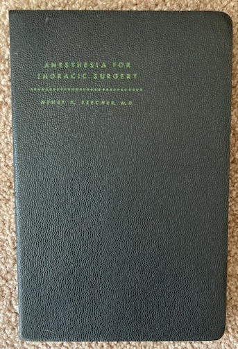 Principles, Problems, and Practices of Anesthesia for Thoracic Surgery