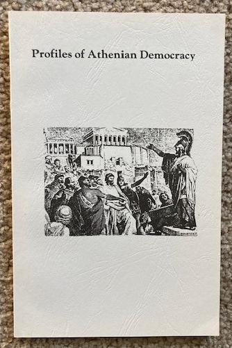 Profiles Of Athenian Democracy: The Old Oligarch And Xenophon's On The Revenues