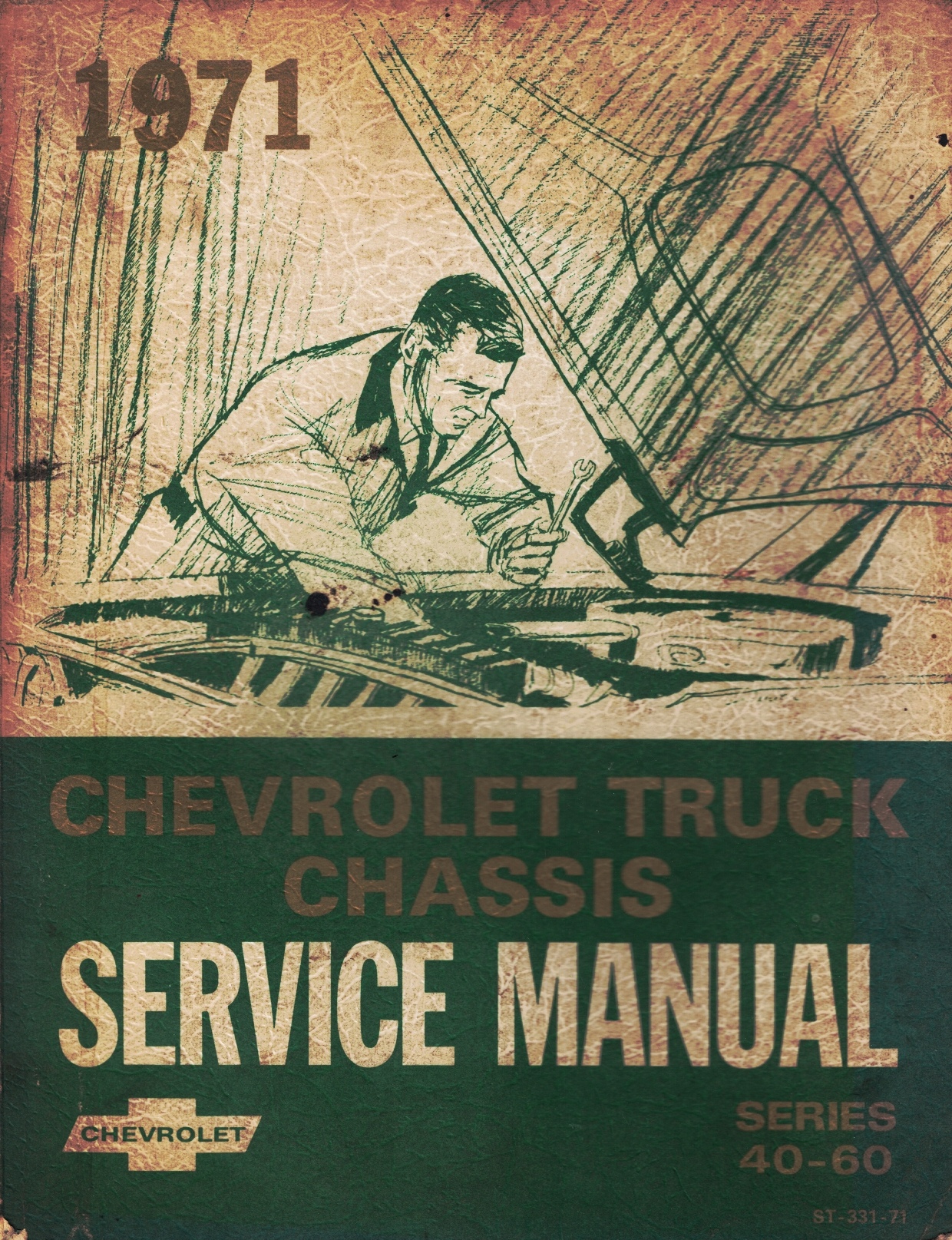 1971 Chevrolet Truck Chassis Service Manual: Series 40 through 60 ...