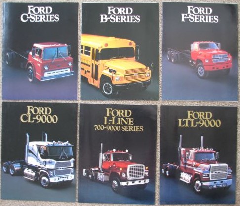 [1985] Ford C-Series; Ford B-Series; Ford F-Series; Ford CL-9000; Ford ...