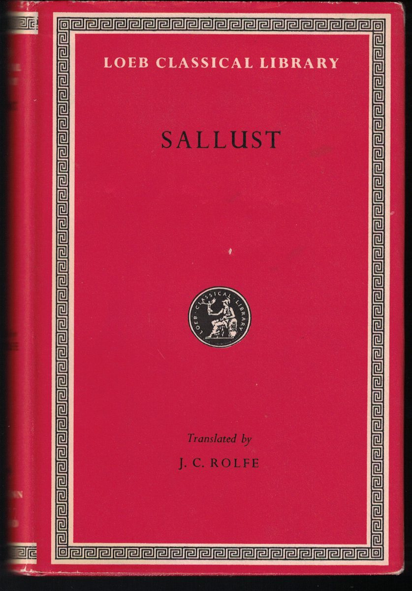 Image for Sallust [The Loeb Classical Library]