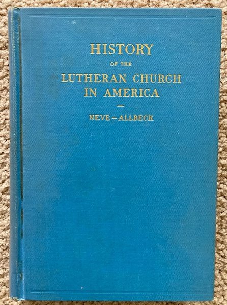 History of the Lutheran Church in America