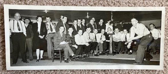 1947 vintage B&W photograph [possibly taken at Epiphany Lutheran Church in Eau Claire, Wisconsin]
