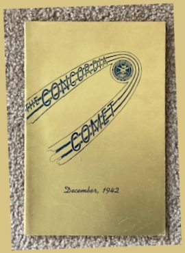 The Concordia Comet, December, 1942 [Volume XVIII, Number 2, December, 1942]