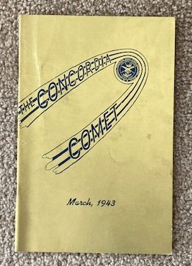 The Concordia Comet, March, 1943 [Volume XVIII, Number 3, March, 1943]