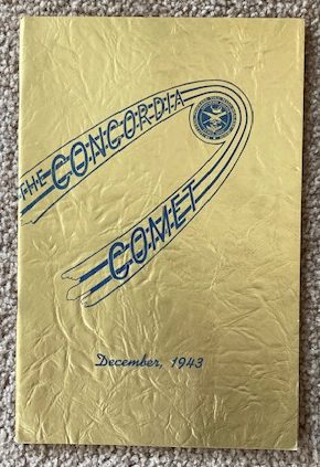 The Concordia Comet, December, 1943 [Volume XIX, Number 2, December, 1943]