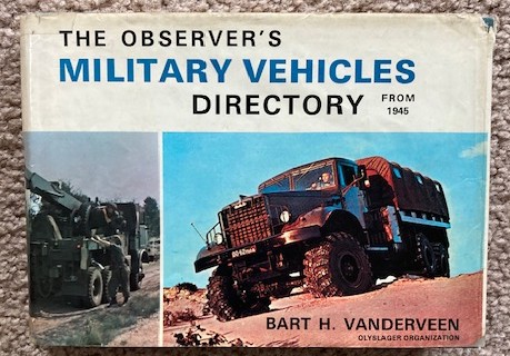 The Observer's Militry Vehicles Directory, from 1945