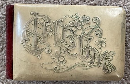Autograph Album, with inscriptions [1900] [Whitewater, Wisconsin area]