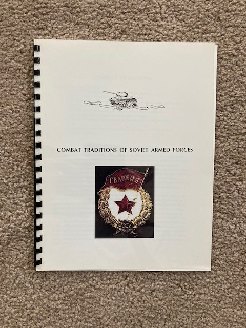 Combat Traditions Of Soviet Armed Forces
