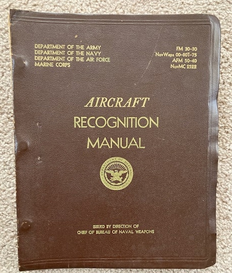 Aircraft Recognition Manual [Department of Defense]