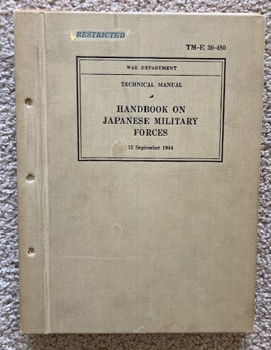 Handbook on Japanese Military Forces