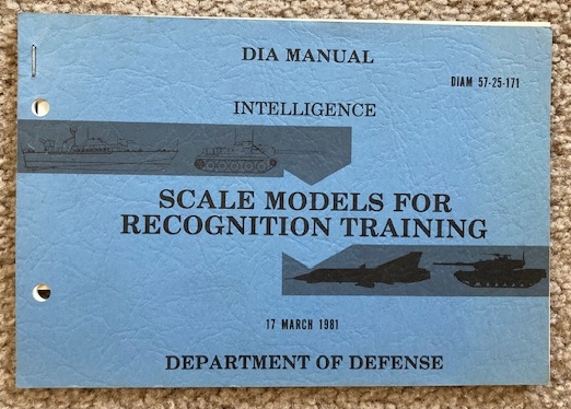 Scale Models for Recognition Training (DIAM 57-25-171)